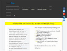 Tablet Screenshot of bonitaetspruefung.com
